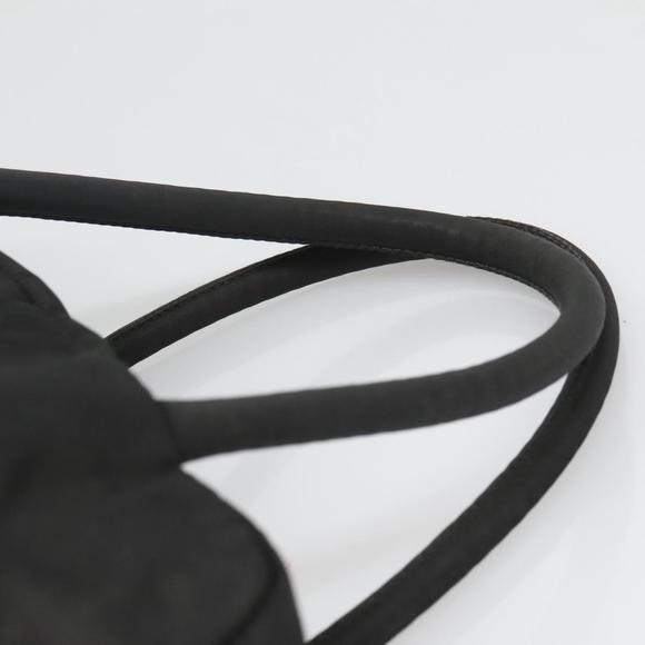PRADA Hand Bag Nylon Black Silver Auth bs26350 - Picture 8 of 16